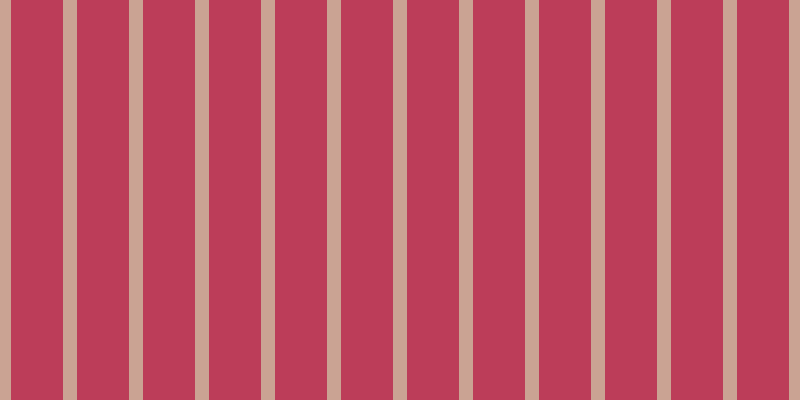 #bc3d59, #caa393 vertical lines, fourteen pixels wide, fifty-two pixels apart