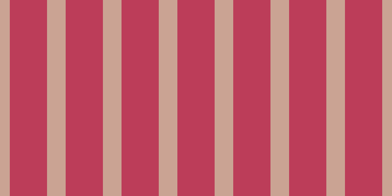 #bc3d59, #caa393 vertical lines, thirty-eight pixels wide, seventy-six pixels apart