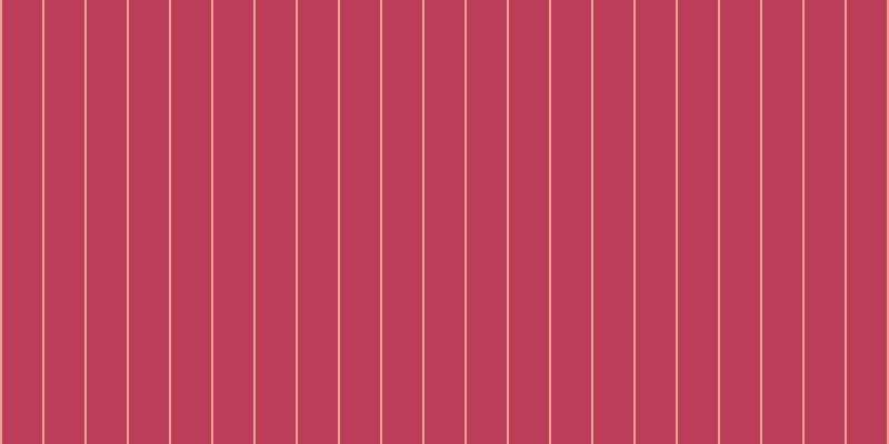 #bc3d59, #eba393 vertical lines, two pixels wide, thirty-six pixels apart