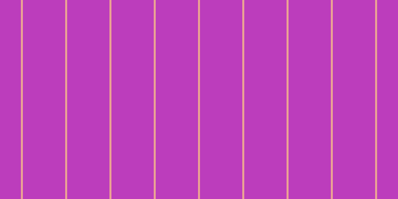 #bc3dbc, #eba393 vertical lines, four pixels wide, eighty-five pixels apart
