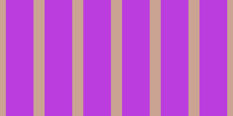 #bc3ddd, #caa393 vertical lines, thirty-eight pixels wide, ninety-five pixels apart
