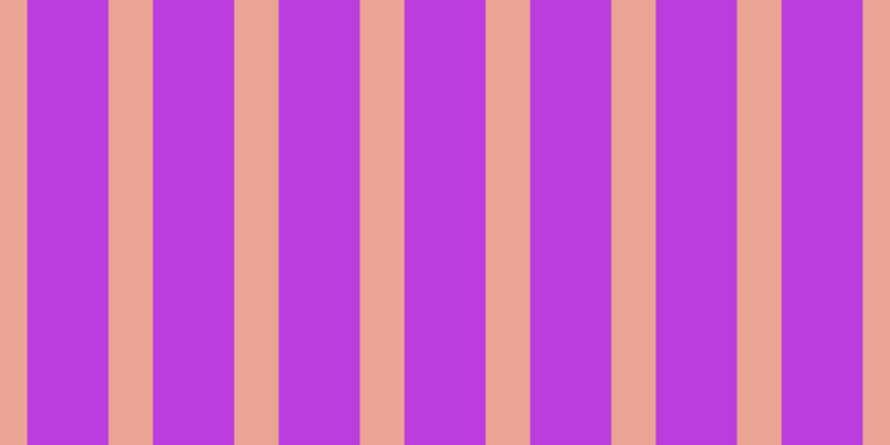 #bc3ddd, #eba393 vertical lines, forty pixels wide, seventy-three pixels apart