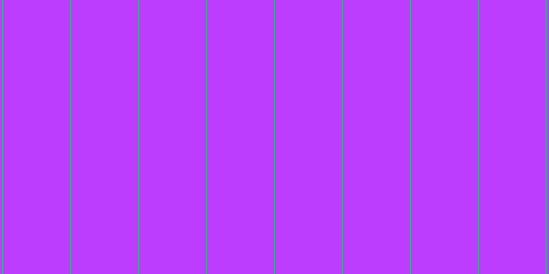 #bc3dfe, #46a393 vertical lines, two pixels wide, ninety-seven pixels apart