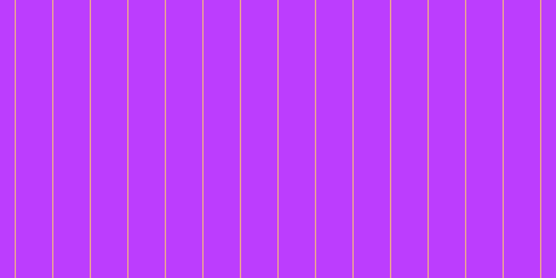 #bc3dfe, #eba393 vertical lines, two pixels wide, fifty-two pixels apart