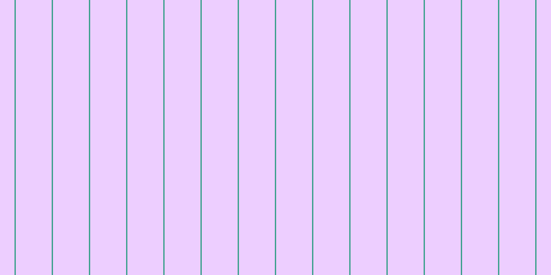 #bc3dfe (25%), #46a393 vertical lines, two pixels wide, fifty-two pixels apart