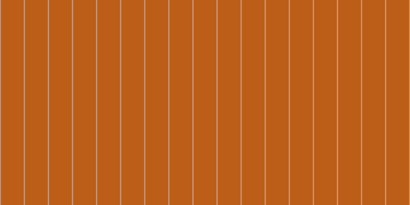 #bc5e17, #caa393 vertical lines, two pixels wide, forty-five pixels apart