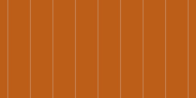#bc5e17, #caa393 vertical lines, two pixels wide, ninety pixels apart