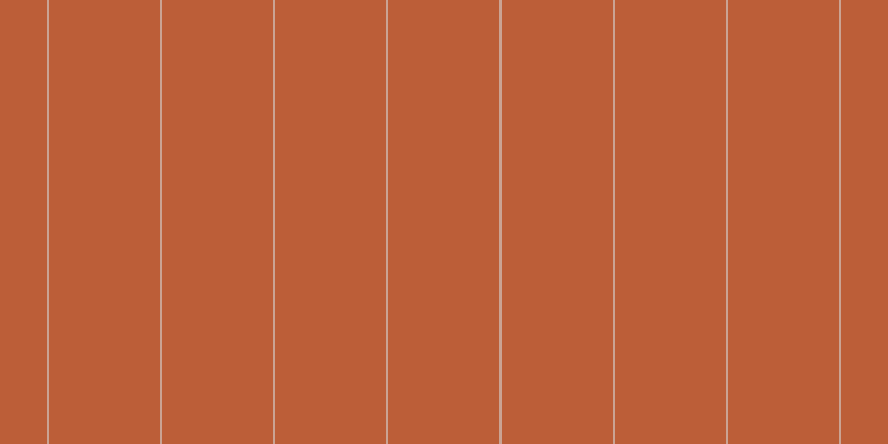 #bc5e38, #caa393 vertical lines, two pixels wide, one hundred pixels apart