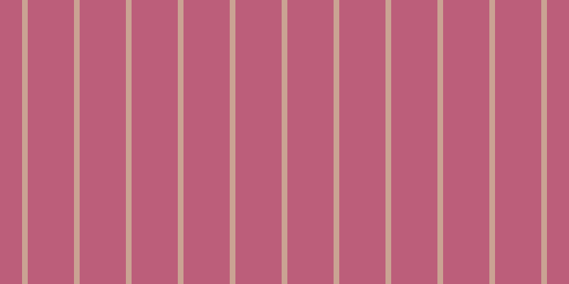 #bc5e7a, #caa393 vertical lines, eight pixels wide, sixty-five pixels apart