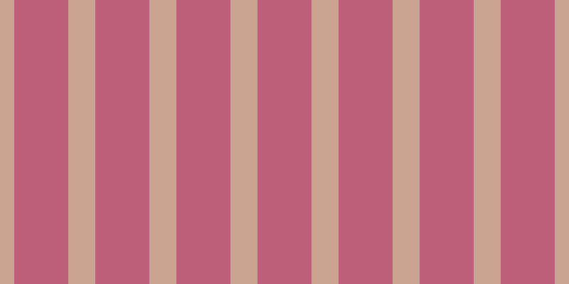 #bc5e7a, #caa393 vertical lines, thirty-eight pixels wide, seventy-six pixels apart