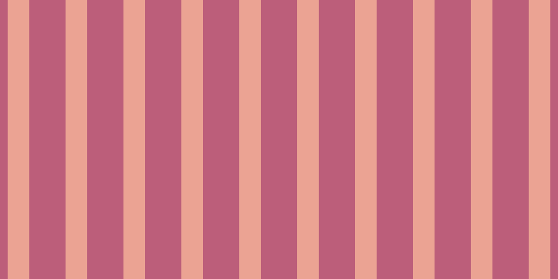 #bc5e7a, #eba393 vertical lines, thirty-one pixels wide, fifty-two pixels apart