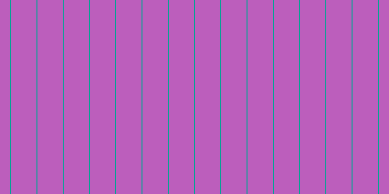 #bc5ebc, #04a393 vertical lines, two pixels wide, fifty-two pixels apart
