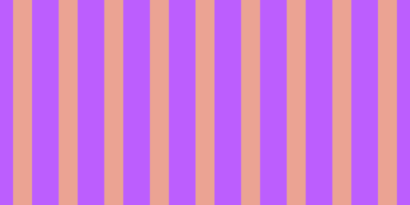 #bc5efe, #eba393 vertical lines, thirty-seven pixels wide, fifty-two pixels apart