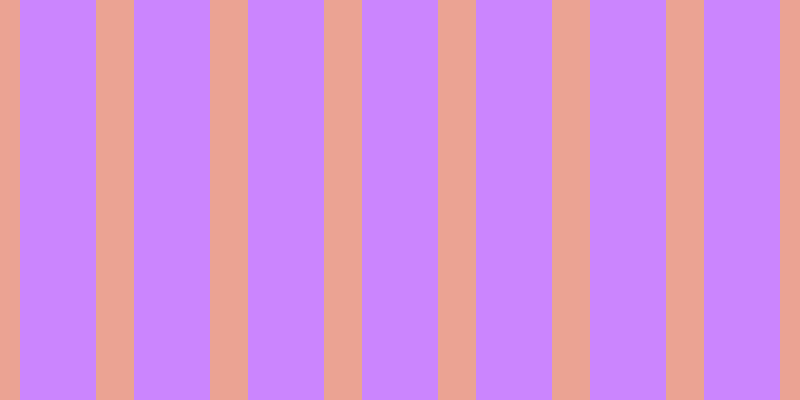 #bc5efe (75%), #eba393 vertical lines, thirty-eight pixels wide, seventy-six pixels apart