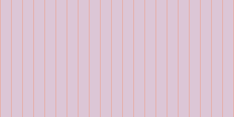 #bc8fb0 (50%), #eba393 vertical lines, two pixels wide, thirty-six pixels apart