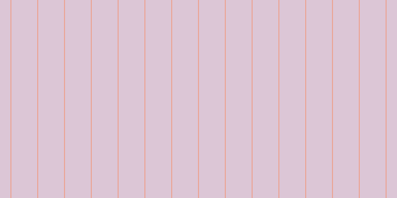#bc8fb0 (50%), #eba393 vertical lines, two pixels wide, fifty-two pixels apart