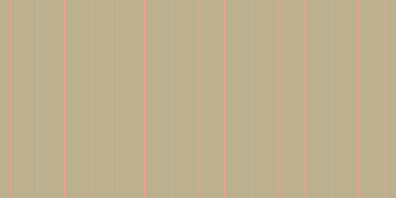 #bcb08f, #eba393 vertical lines, two pixels wide, fifty-two pixels apart