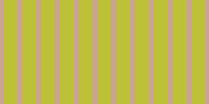 #bcc138, #caa393 vertical lines, twenty pixels wide, fifty-two pixels apart