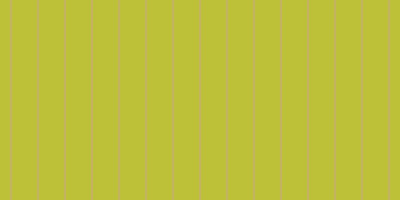 #bcc138, #caa393 vertical lines, two pixels wide, fifty-two pixels apart