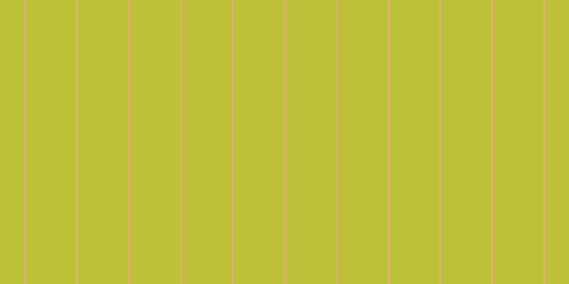 #bcc138, #eba393 vertical lines, two pixels wide, seventy-one pixels apart
