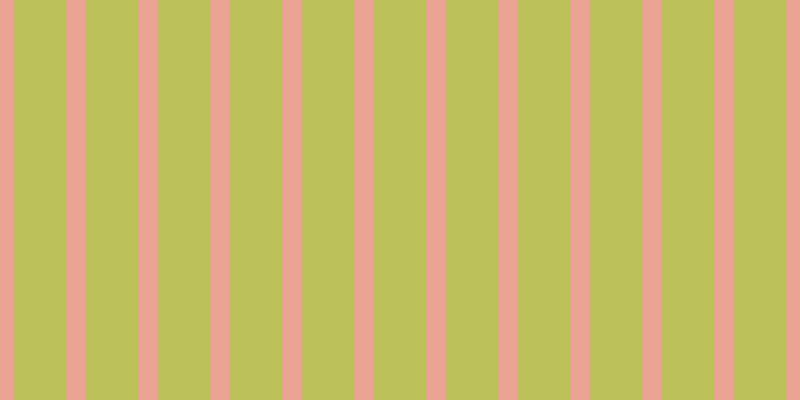 #bcc159, #eba393 vertical lines, twenty pixels wide, fifty-two pixels apart