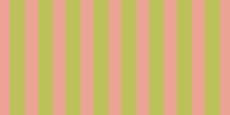 #bcc159, #eba393 vertical lines, forty-five pixels wide, fifty-two pixels apart