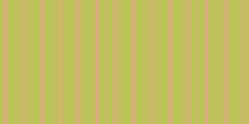 #bcc159, #eba393 vertical lines, seven pixels wide, fifty-two pixels apart