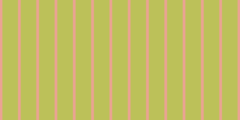 #bcc159, #eba393 vertical lines, nine pixels wide, fifty-two pixels apart