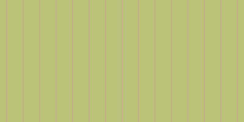 #bcc17a, #caa393 vertical lines, two pixels wide, fifty-two pixels apart