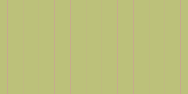 #bcc17a, #caa393 vertical lines, two pixels wide, sixty-five pixels apart