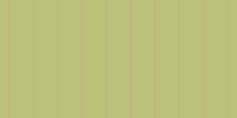 #bcc17a, #caa393 vertical lines, two pixels wide, eighty pixels apart