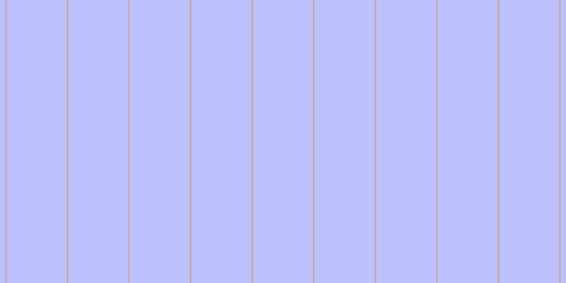 #bcc1fe, #caa393 vertical lines, two pixels wide, eighty-five pixels apart