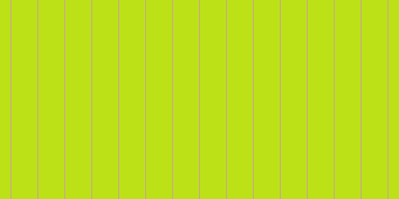 #bce217, #caa393 vertical lines, two pixels wide, fifty-two pixels apart