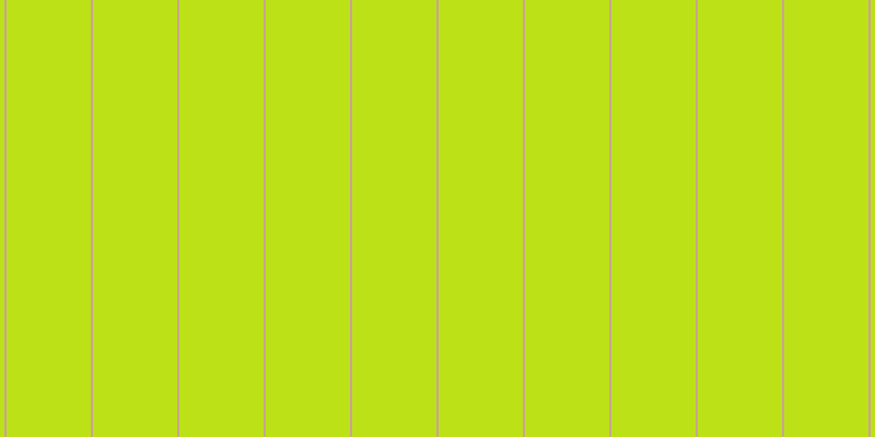 #bce217, #caa393 vertical lines, two pixels wide, seventy-seven pixels apart