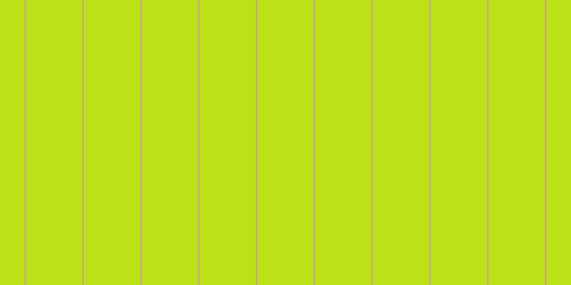#bce217, #caa393 vertical lines, two pixels wide, seventy-nine pixels apart