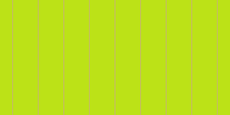 #bce217, #caa393 vertical lines, two pixels wide, eighty-seven pixels apart