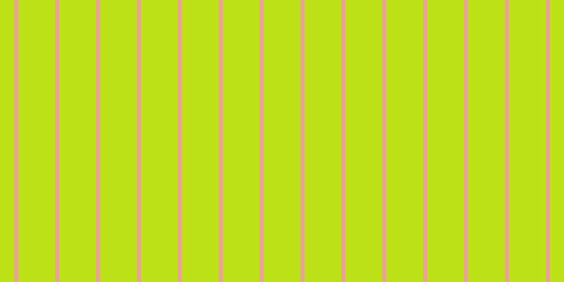 #bce217, #eba393 vertical lines, six pixels wide, fifty-two pixels apart