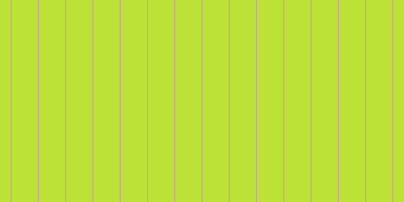 #bce238, #caa393 vertical lines, two pixels wide, fifty-two pixels apart