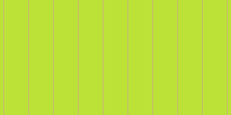 #bce238, #caa393 vertical lines, two pixels wide, eighty-four pixels apart
