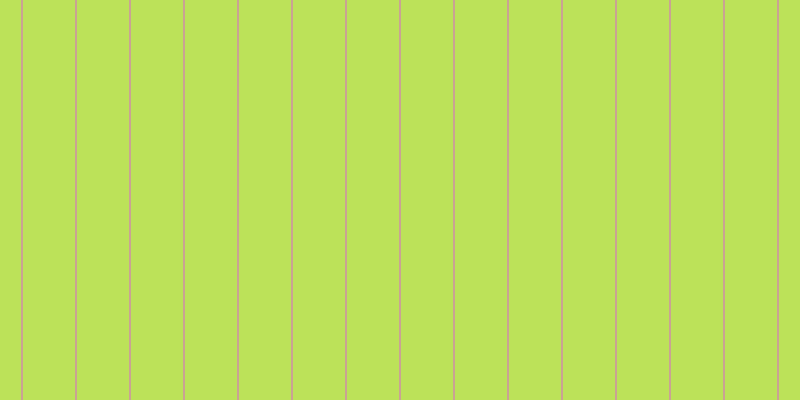 #bce259, #caa393 vertical lines, two pixels wide, fifty-two pixels apart