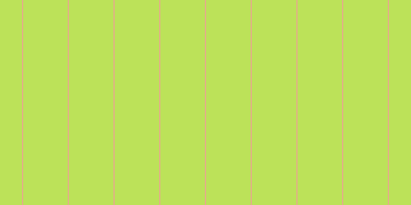 #bce259, #eba393 vertical lines, two pixels wide, eighty-seven pixels apart