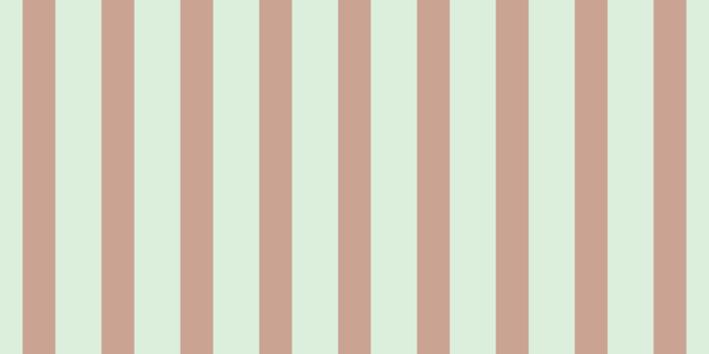 #bce2bc (50%), #caa393 vertical lines, thirty-seven pixels wide, fifty-two pixels apart