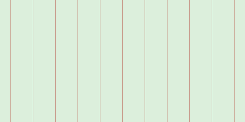 #bce2bc (50%), #caa393 vertical lines, two pixels wide, seventy-one pixels apart