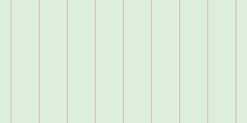 #bce2bc (50%), #caa393 vertical lines, two pixels wide, eighty-nine pixels apart