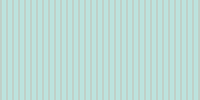 #bce2dd, #caa393 vertical lines, two pixels wide, twenty-two pixels apart