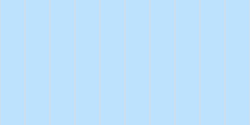 #bce2fe, #eba393 vertical lines, one pixels wide, seventy-nine pixels apart