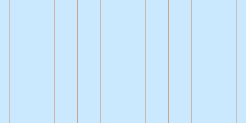 #bce2fe (75%), #caa393 vertical lines, two pixels wide, seventy-two pixels apart