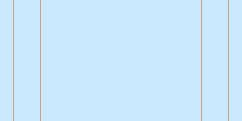 #bce2fe (75%), #caa393 vertical lines, two pixels wide, eighty-seven pixels apart