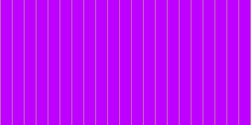#bd00ff, #caa393 vertical lines, two pixels wide, thirty-six pixels apart