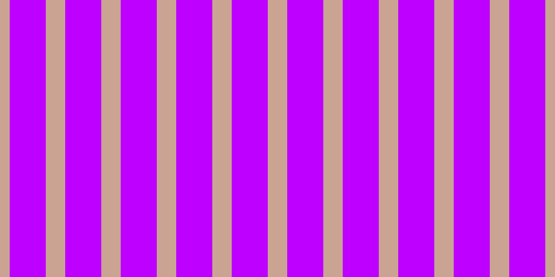 #bd00ff, #caa393 vertical lines, twenty-eight pixels wide, fifty-two pixels apart